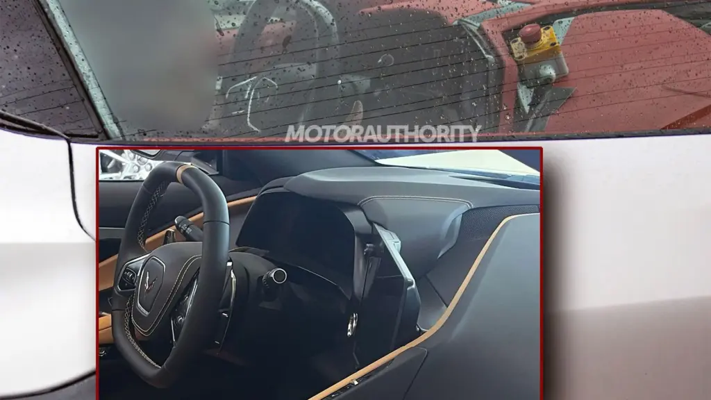 2026 Chevrolet Corvette Z06 facelift spy shots - Photo via Baldauf