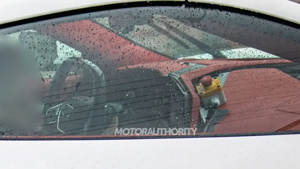2026 Chevrolet Corvette Z06 facelift spy shots - Photo via Baldauf