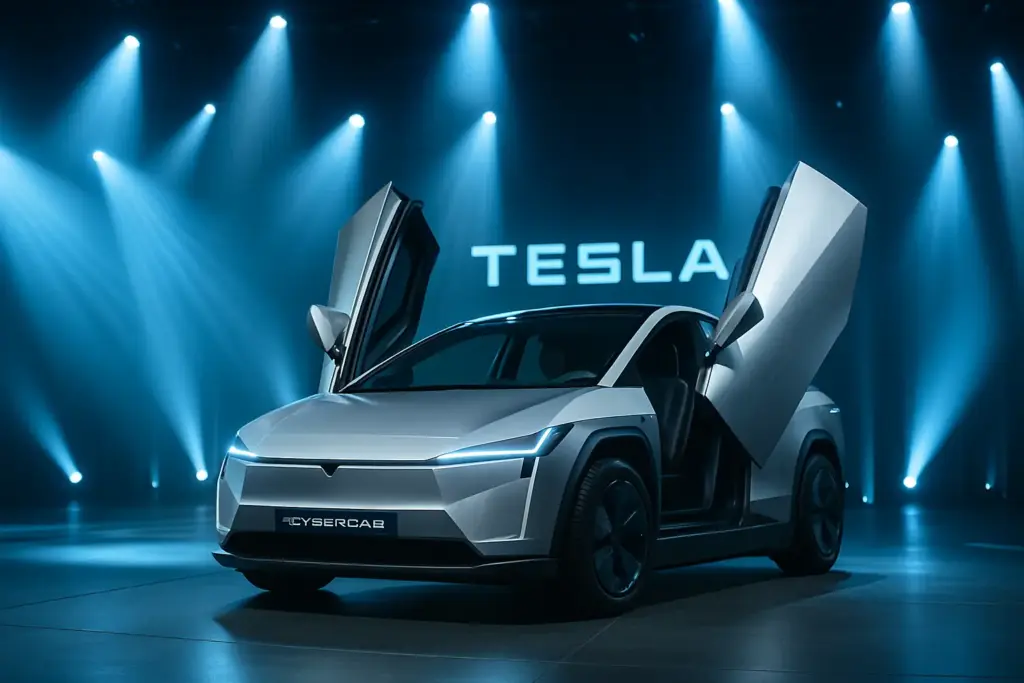 Tesla Cybercab: كل ما تحتاج معرفته عن سيارة الروبوتاكسي القادمة من Tesla