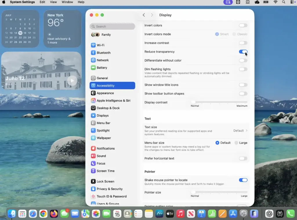 هل يزعجك تصميم Liquid Glass في iOS؟ إليك 5 إعدادات تُخفّف من تأثيره