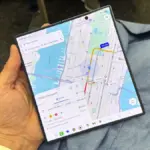 The Samsung Galaxy Z Fold 7 (Image credit: Lance Ulanoff / Future)