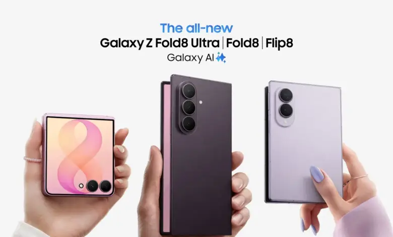 Samsung Galaxy Z Fold8 Ultra Fold8 Flip8 official press