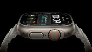 ساعة Apple Watch Ultra 4 بهيكل من التيتانيوم الطبيعي