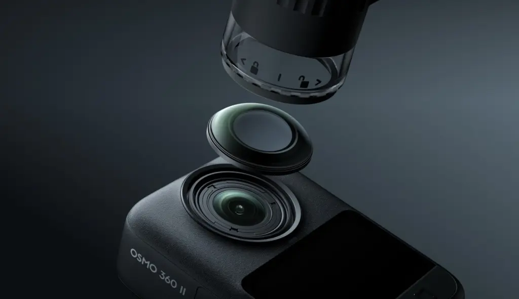 استبدال واقي عدسة كاميرا DJI Osmo 360 II
