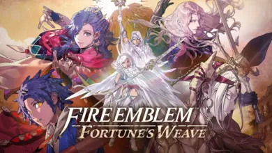 الغلاف الرسمي للعبة Fire Emblem: Fortune's Weave على Nintendo Switch 2