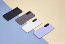 ألوان هاتف Galaxy A57 5G الأربعة