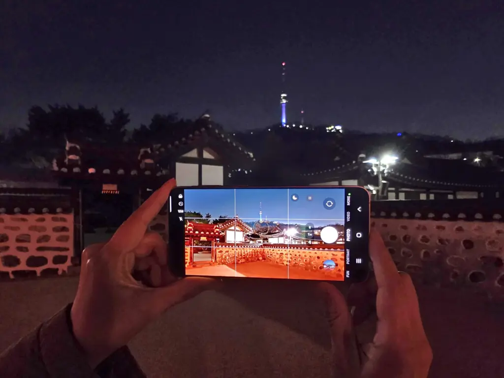 التصوير الليلي بهاتف Galaxy A57 5G
