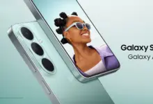 هاتف سامسونج Galaxy S26 FE باللون Pistachio