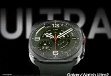 ساعة Galaxy Watch Ultra 2 من سامسونج بلون تيتانيوم رمادي