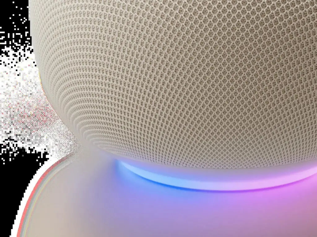 الحلقة الضوئية أسفل سماعة Google Home Speaker