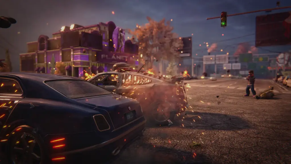 لقطة من لعبة Saints Row: The Third Remastered