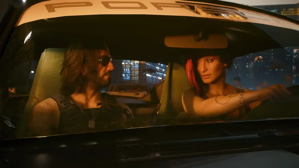 لقطة من لعبة Cyberpunk 2077