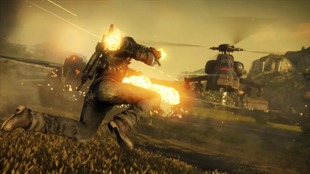 لقطة من لعبة Just Cause 4
