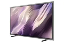 تلفزيون Samsung S95H OLED بزاوية جانبية