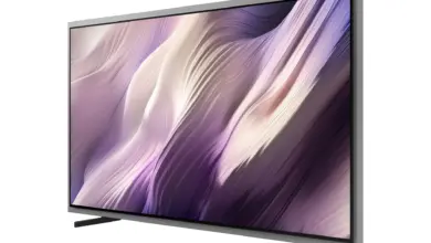 تلفزيون Samsung S95H OLED بزاوية جانبية