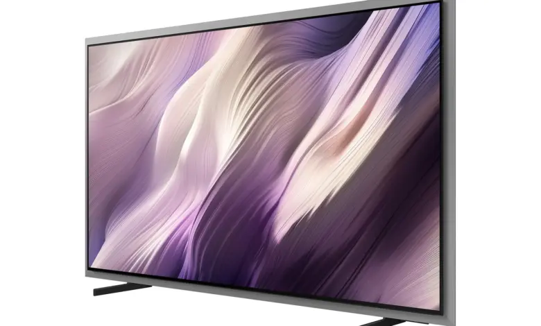 تلفزيون Samsung S95H OLED بزاوية جانبية