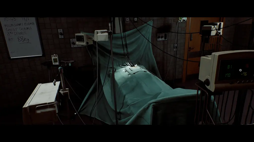 غرفة عيادة مهجورة في Silent Hill: Townfall