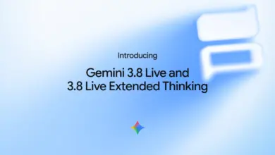 إعلان Gemini 3.8 Live وExtended Thinking