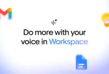 ميزات Gemini الصوتية في Gmail وDocs وKeep