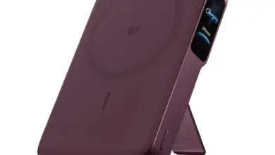 باور بانك Anker MagGo Power Bank 2 Pro المغناطيسي باللون العنابي