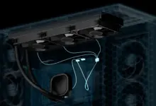 مبرد Arctic Liquid Freezer III Pro 360 مركب داخل صندوق كمبيوتر