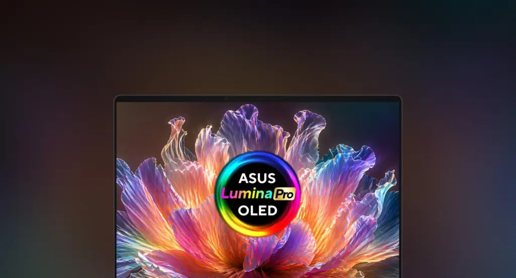 شاشة Lumina Pro OLED في لابتوب ASUS ProArt P14