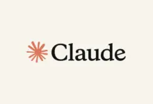 شعار Claude على خلفية بيضاء مائلة إلى الكريمي بمناسبة برنامج Claude for Startups