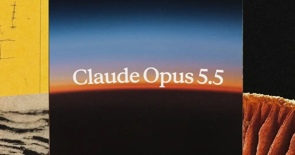 بطاقة إعلان Claude Opus 5.5