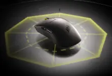 فأرة Corsair Sabre V3 Pro فوق مخطط PureVector