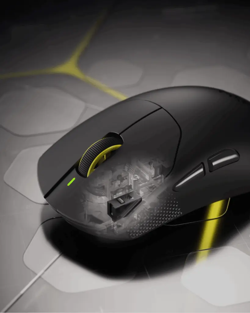 المفاتيح الضوئية في فأرة Corsair Sabre V3 Pro