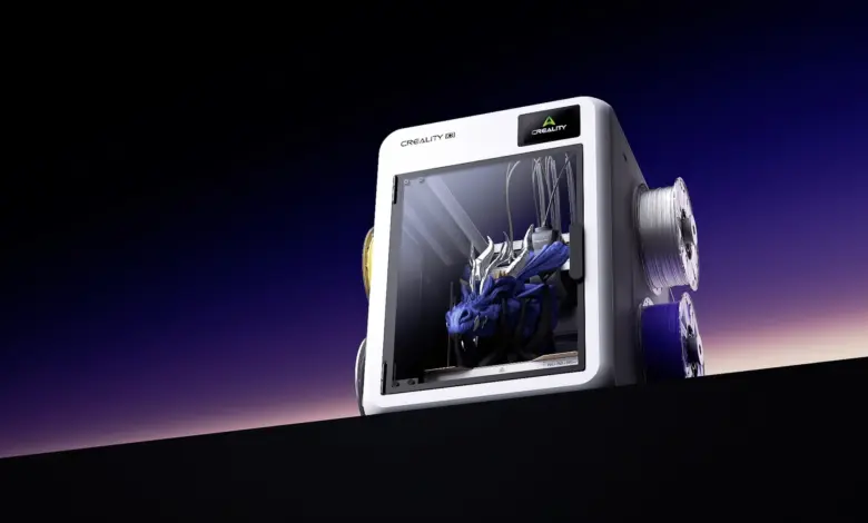 طابعة Creality K3 ثلاثية الأبعاد بنظام تبديل الفوهات KliTek