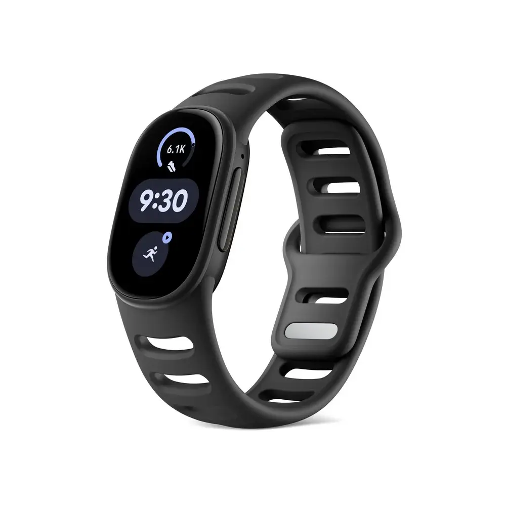 Fitbit Edge بلون Obsidian مع سوار Active Sport