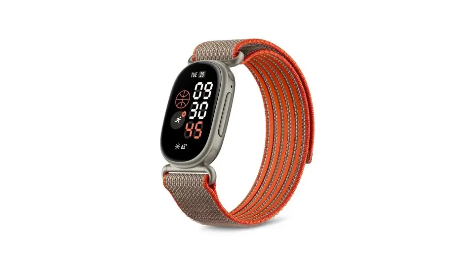 إصدار Fitbit Edge الخاص بستيفن كاري بسوار برتقالي