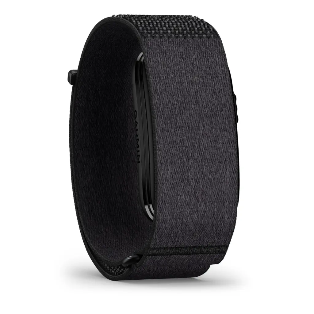 سوار Garmin Cirqa الأسود من دون شاشة بحزام قماشي