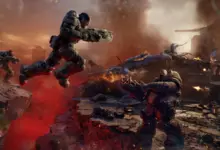 مشهد قتالي من لعبة Gears of War: E-Day