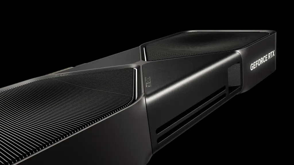 جانب مبرد بطاقة GeForce RTX 5090 Founders Edition