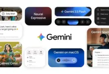 مجموعة بطاقات من تطبيق Gemini تضم بطاقة Gemini Spark