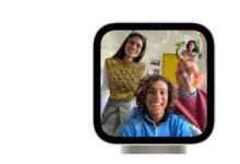 شاشة Apple HomeView المنزلية تعرض مكالمة FaceTime
