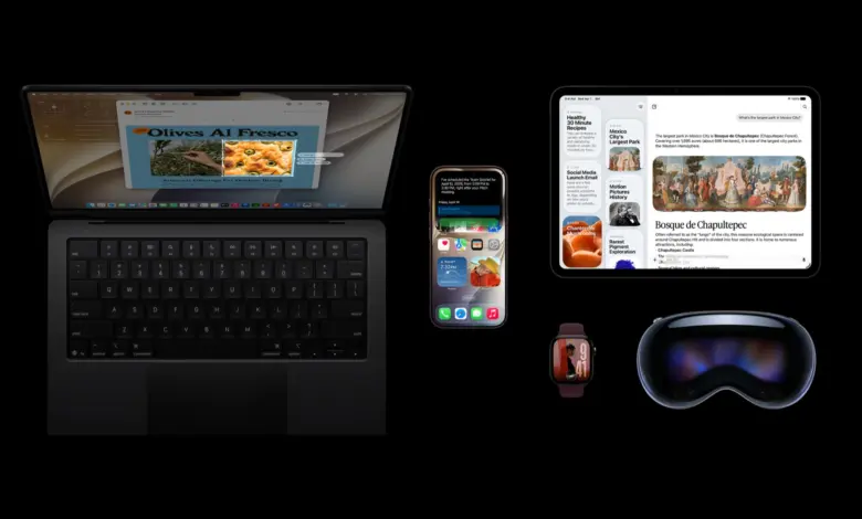 تشكيلة أجهزة آبل من آيفون وآيباد وماك تعرض تحديثات الأنظمة الجديدة iOS 27