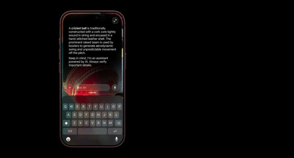 ميزة Visual Intelligence والكتابة بمساعدة الذكاء في iOS 27