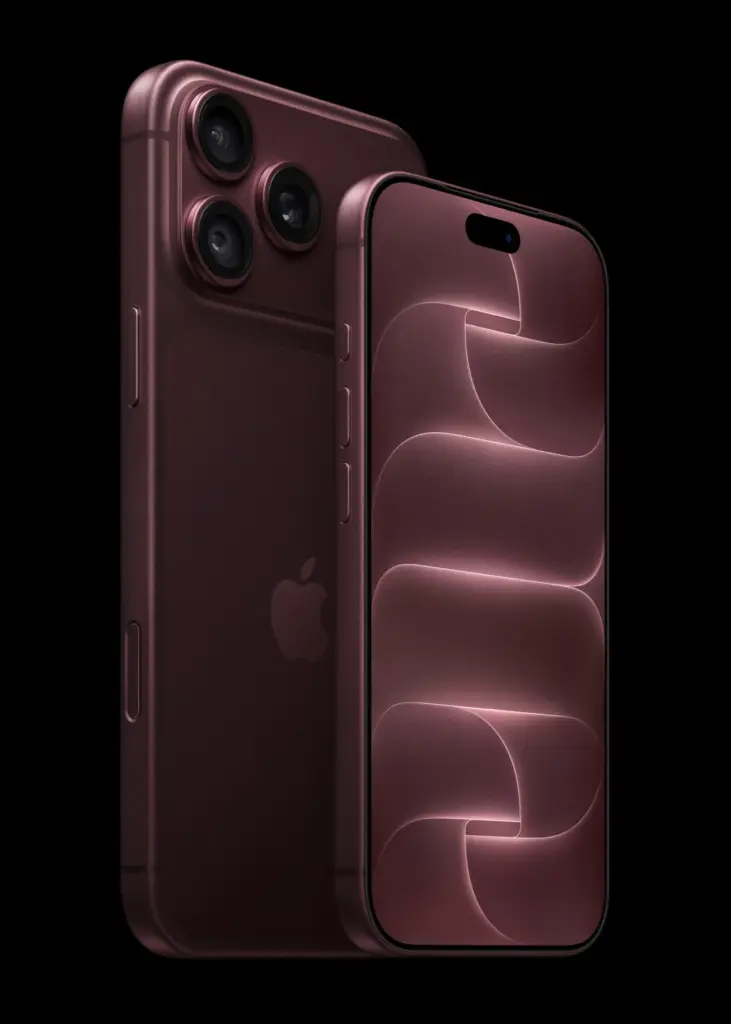 iPhone 18 Pro وiPhone 18 Pro Max بلون البرغندي الجديد من آبل