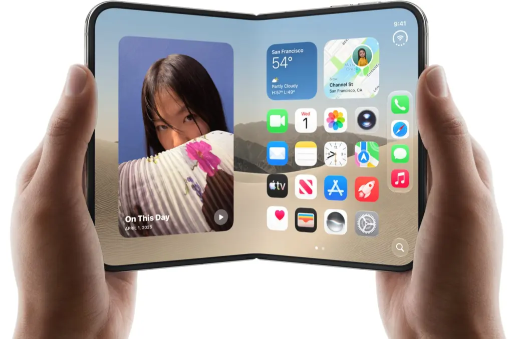شاشة iPhone Duo الداخلية بقياس 7.6 بوصة