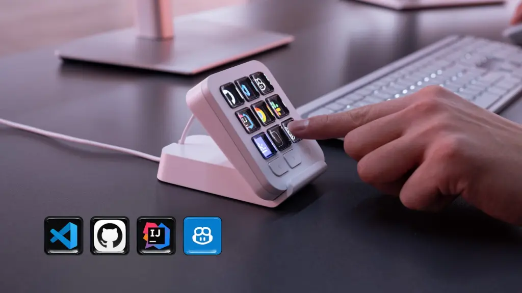 استخدام Logitech MX Keypad بجانب لوحة المفاتيح