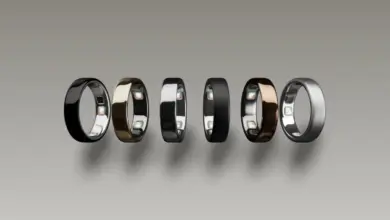 خاتم Oura Ring 5 بستة تشطيبات مختلفة