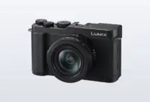 كاميرا Panasonic Lumix L10 السوداء بعدسة Leica 24-75 مم