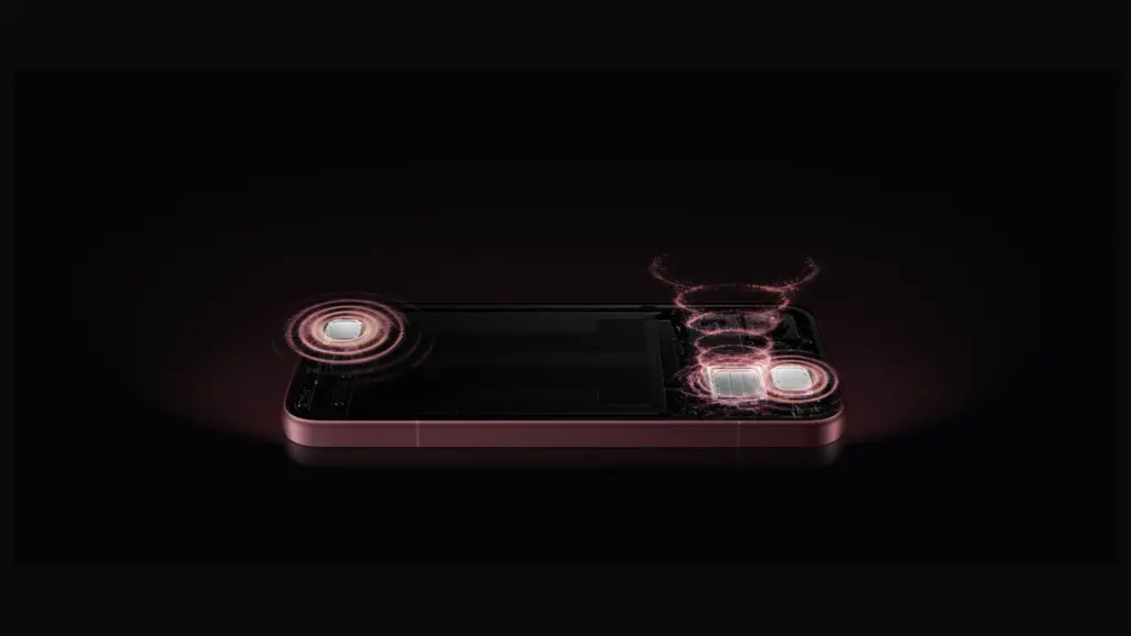 رسم داخلي للمكبر الخلفي المخصص في POCO F9 Ultra