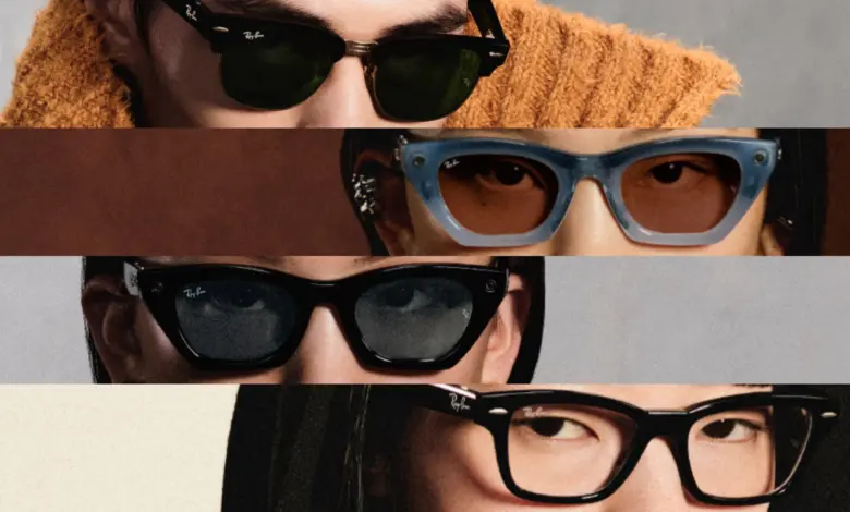 نظارات Ray-Ban Meta Gen 3 بأطر متنوعة