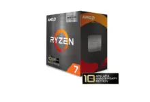 علبة معالج Ryzen 7 5800X3D بنسخة الذكرى العاشرة لـAM4