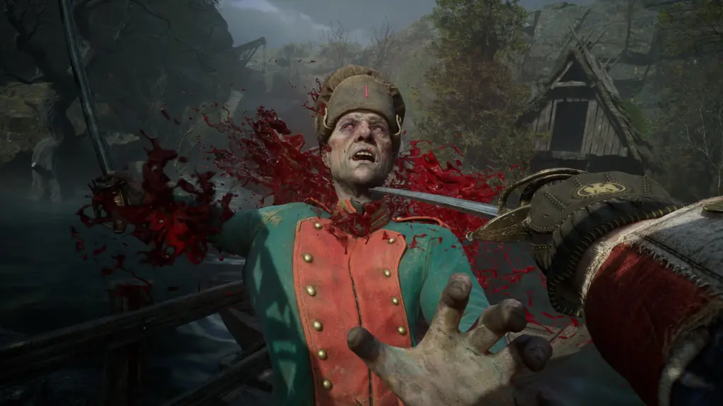 تنفيذ إجهاز بسيف على جندي في لعبة Valor Mortis